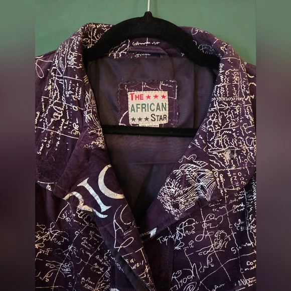 Map of Africa- Swing Coat-African Star - Picture 2 of 6